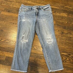 Universal Thread high rise straight crop jeans